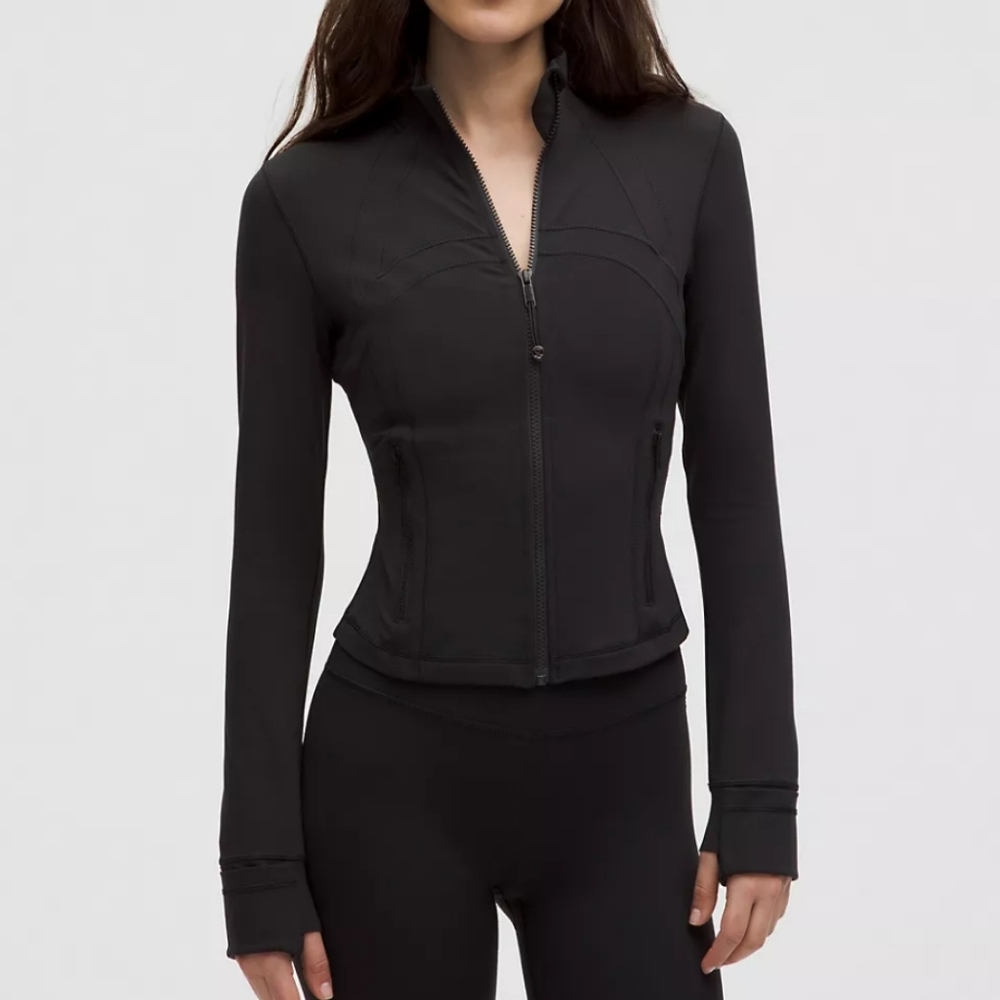 Lululemon Define Cropped Jacket Nulu - Black (6)